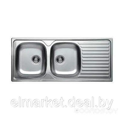 Кухонная мойка Kromevye Classic EC 138 КD стальной - фото 1 - id-p158962029