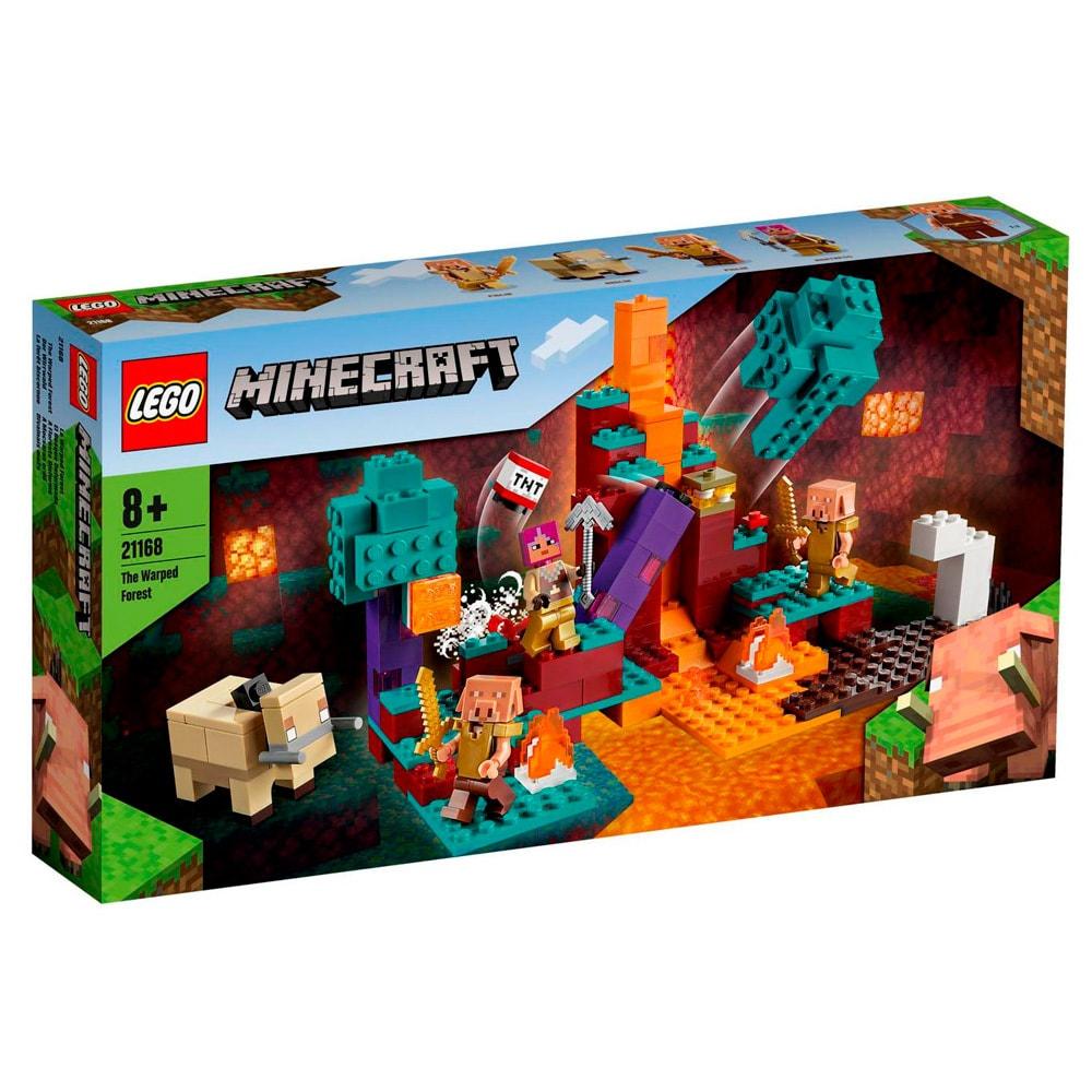 Конструктор Lego Original Minecraft "Искаженный лес" 21168