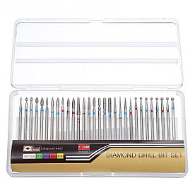 НАБОР НАСАДОК НА ФРЕЗЕР DIAMOND DRILL BIT SET, (30 ШТ.)