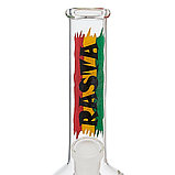 Бонг Rasta Flag Glass 16см, фото 2