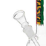 Бонг Rasta Flag Glass 16см, фото 3