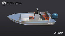 Алюминиевая лодка A 420, фото 2