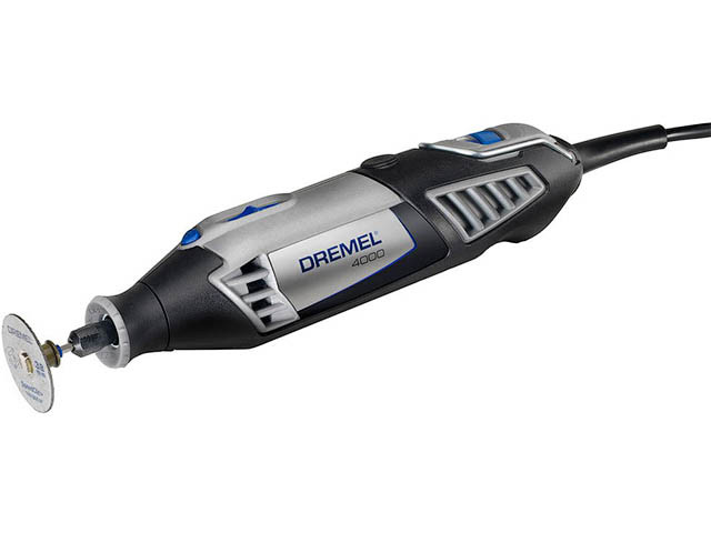 Гравер электрический DREMEL 4000-6/128 Platinum Edition в мет. кейсе + аксессуары (175 Вт, 5000 - 35000 - фото 1 - id-p158996464