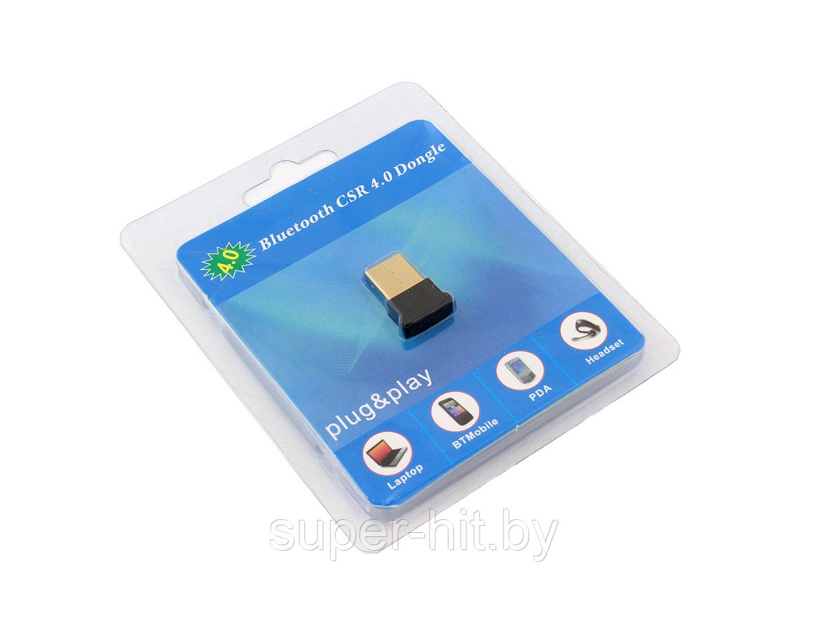 Bluetooth USB адаптер для компьютера и ноутбука 4.0 SiPL - фото 2 - id-p159005918