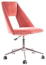 Офисный стул Signal Pax Velvet розовый