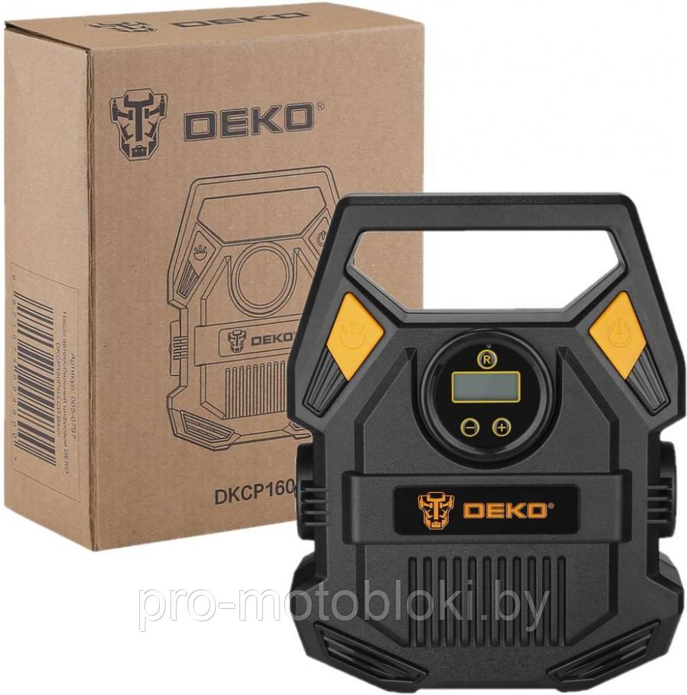 Насос автомобильный цифровой DEKO DKCP160Psi-LCD Basic - фото 2 - id-p158584036