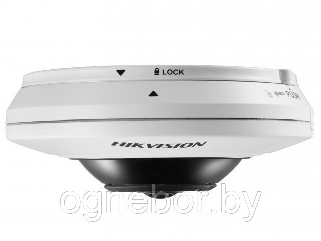 DS-2CD2935FWD-I 3Мп fisheye IP-камера с ИК-подсветкой до 8м