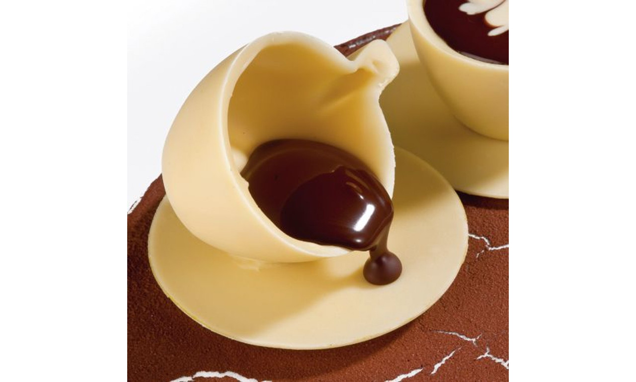 Поликарбонатная форма для конфет "Чашка большая", МА1951, Martellato - фото 7 - id-p159040368