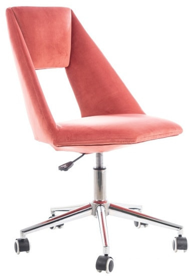 Офисный стул Signal Pax Velvet (розовый)