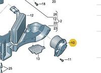Вентилятор салона с кондиционером Passat B5, 8D1820021A