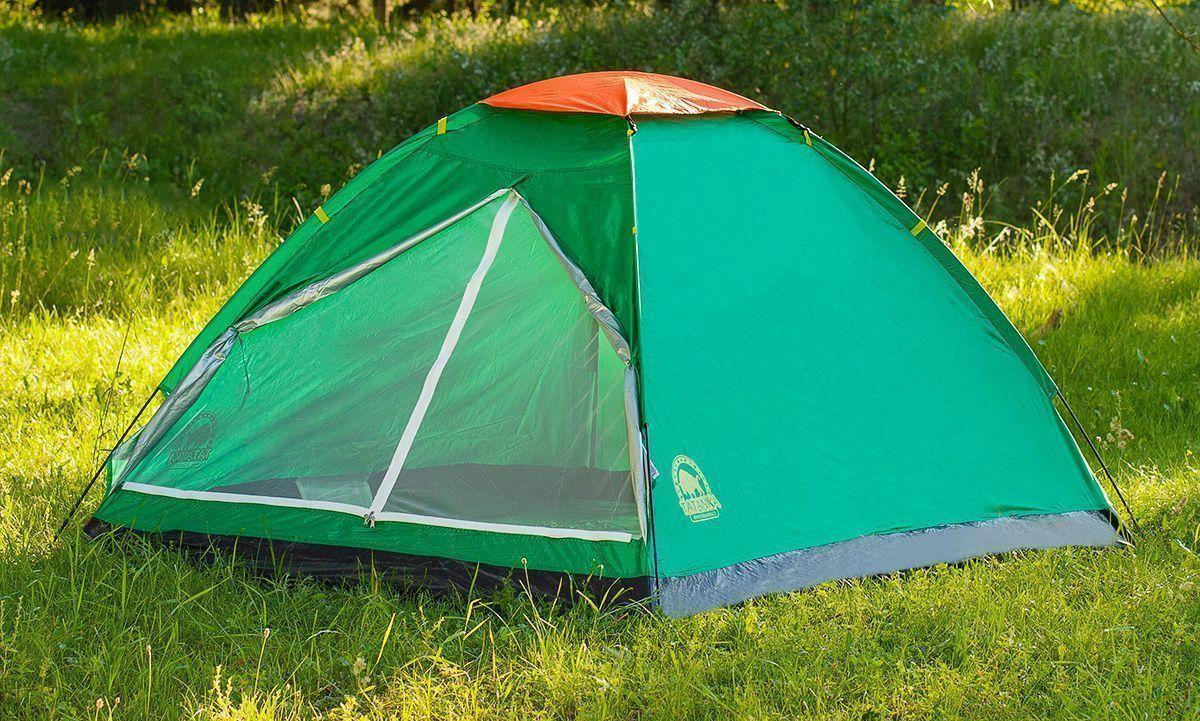 Палатка туристическая ACAMPER Domepack 3-х местная (160x200х120 см), фото 1