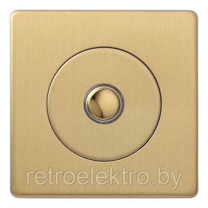 Одиночный ИК-диммер для светодиодных ламп (от 1 до 10 шт.), Brushed Brass (матовая латунь), фото 2