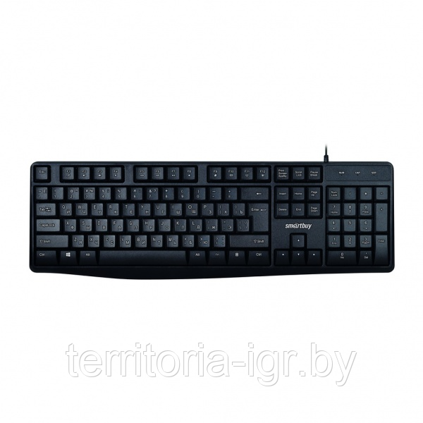 Клавиатура проводная мультимедийная Smartbuy SBK-207US-K USB черная - фото 2 - id-p159073872