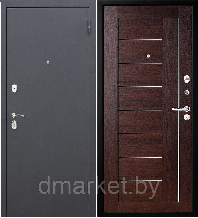 Дверь входная металлическая Магна Бел А22 Металл-МДФ, фото 1