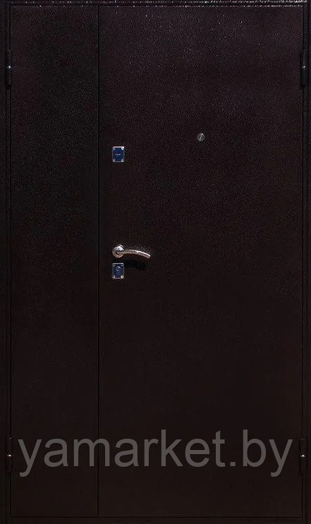 Дверь входная металлическая Магна Бел А15 Металл-МДФ двехстворчатая - фото 2 - id-p159074949