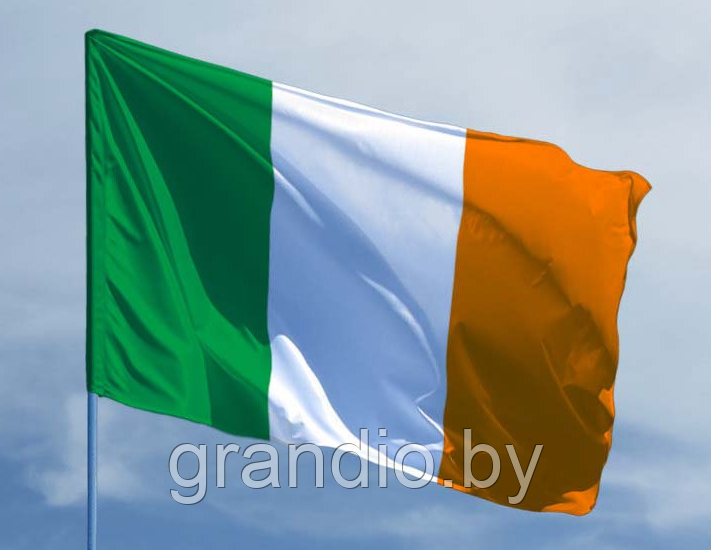 Флаг Ирландии 75х150 (Ирландский)