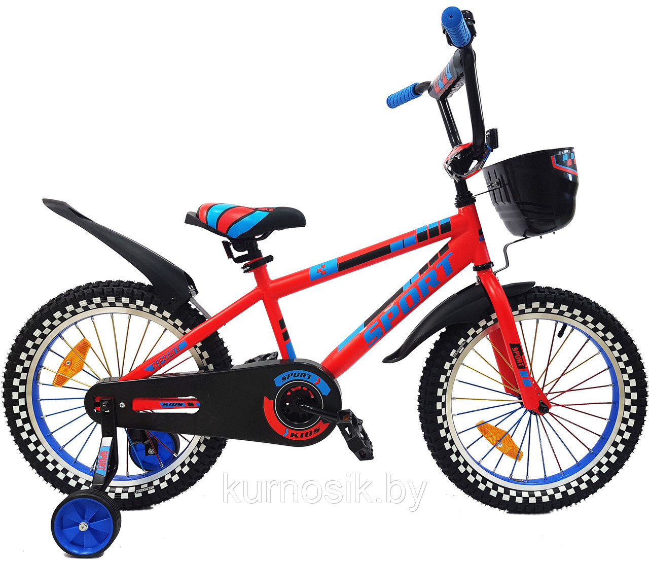 Детский велосипед Favorit Sport new 18" красный