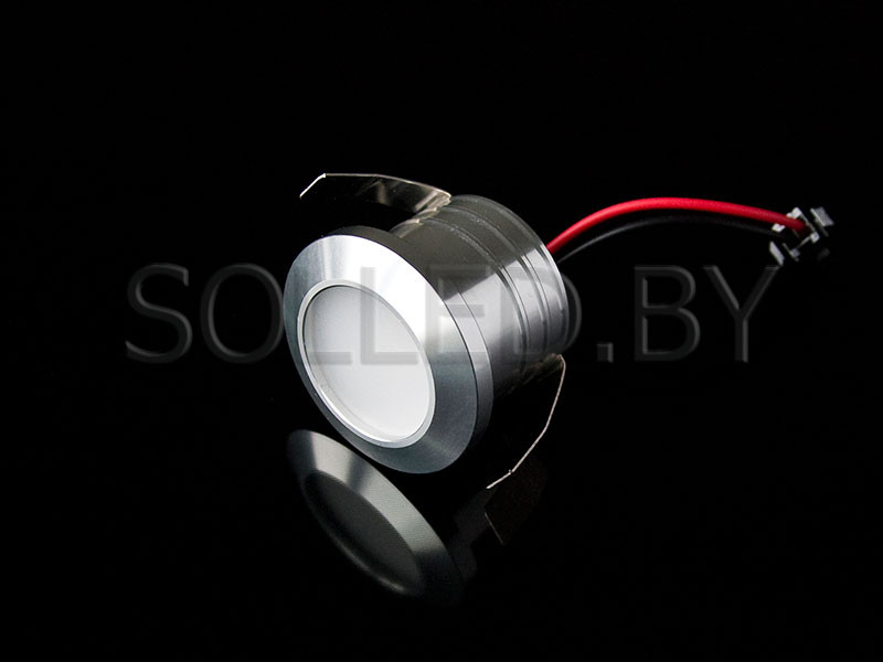 Светодиодный светильник LC-002-3W 220V, 3W, серебристый