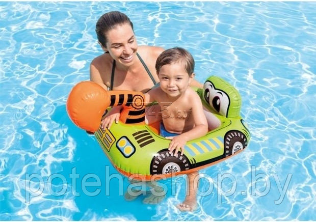 Надувной круг "Kiddie Floats" Intex (59586NP, 1-2 лет) - фото 3 - id-p127169401