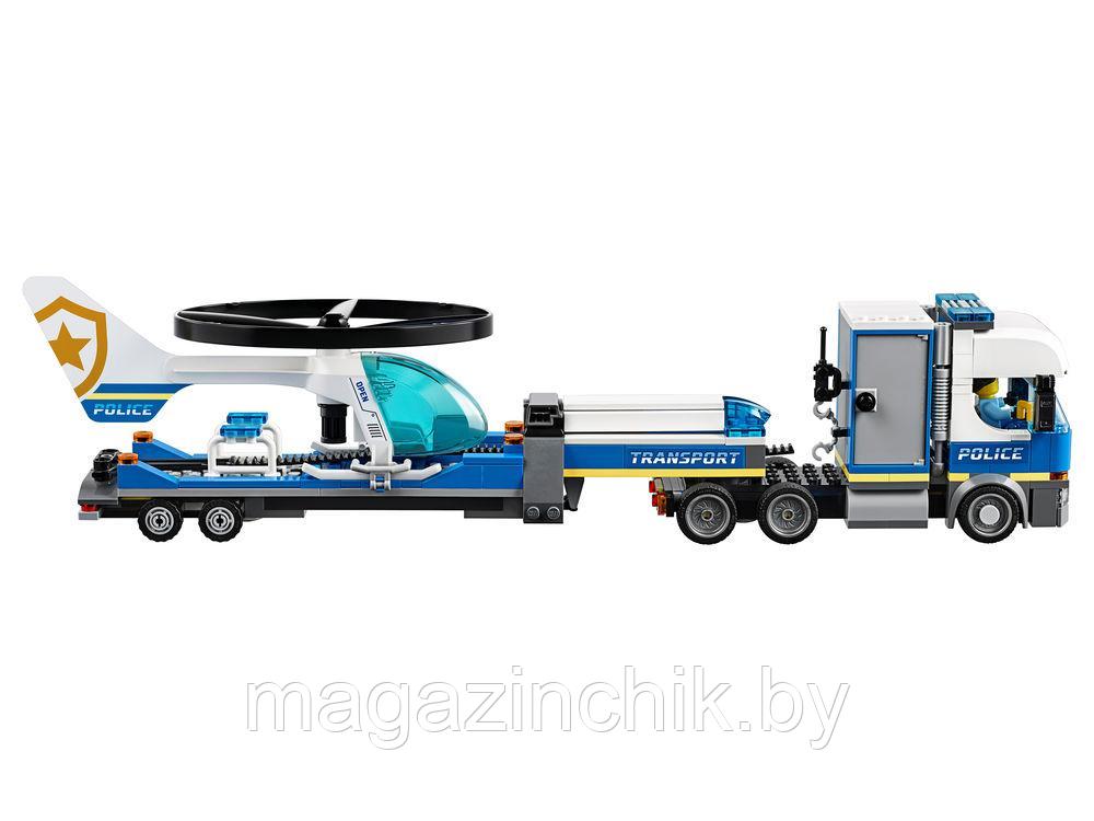 Конструктор Полицейский вертолетный транспорт, Lari 11531 аналог LEGO City 60244 - фото 3 - id-p159089781