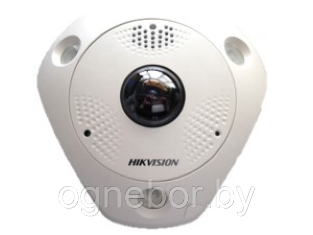 DS-2CD6365G0E-IVS(B) 6 Мп fisheye IP-камера с ИК-подсветкой до 15 м - фото 1 - id-p159092798