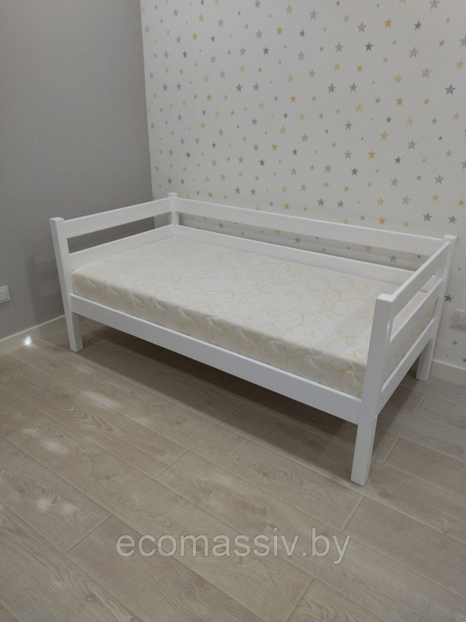Кровать односпальная Микки 1 (без ящиков, бортика)