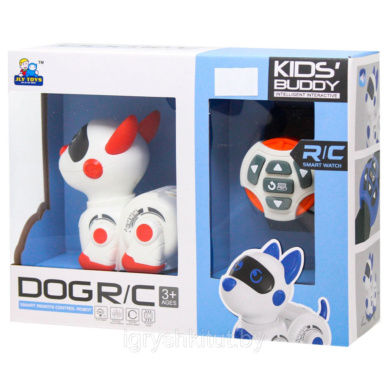 Робот "Собака" на пульте управления в виде часов, 2 цвета, арт.626-2 - фото 2 - id-p159131991