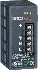 AD1048FS - Блок питания на DIN рейку 24V 2A