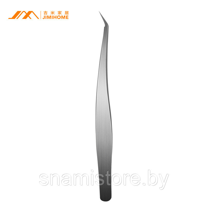 Пинцет изогнутый Feather Clip 125мм (нерж.сталь, 15,4гр., HRC25) JM-G23013