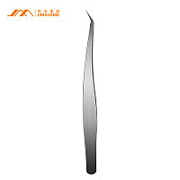 Пинцет изогнутый Feather Clip 125мм (нерж.сталь, 15,4гр., HRC25) JM-G23013