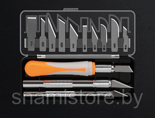 Набор прецизионных ножей для хобби и творчества (16 в 1) JM-G12009, фото 2
