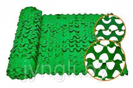Сеть маскировочная Лайт 2х3 (зеленый - зеленый) - фото 1 - id-p159150001