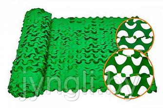 Сеть маскировочная Лайт 2х50 (зеленый - зеленый)