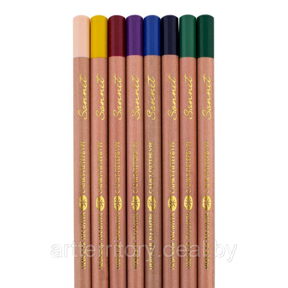 Набор пастельных карандашей Сонет "Прованс", 8 цветов - фото 3 - id-p158816930