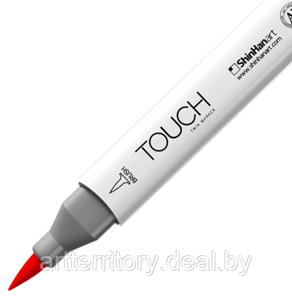 Набор маркеров Touch BRUSH 12 цветов (BG сине-зеленые тона) - фото 4 - id-p158817211