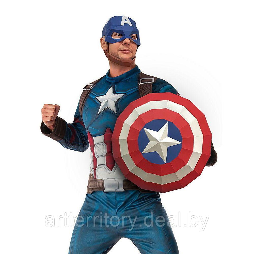 Маска "Капитан Америка" (набор для творчества) - фото 4 - id-p159151071