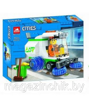 Конструктор Машина для очистки улиц Lari 11522 аналог LEGO City 60249 - фото 2 - id-p159152603
