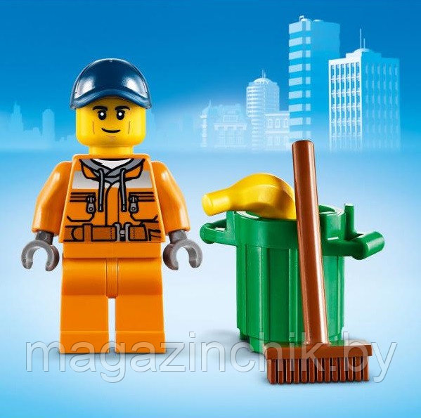 Конструктор Машина для очистки улиц Lari 11522 аналог LEGO City 60249 - фото 5 - id-p159152603