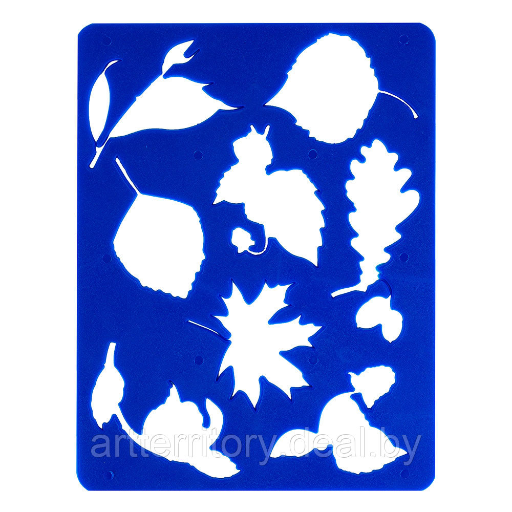 Трафарет "Листья", "Цветик" (15,5х20см.) - фото 2 - id-p158814430