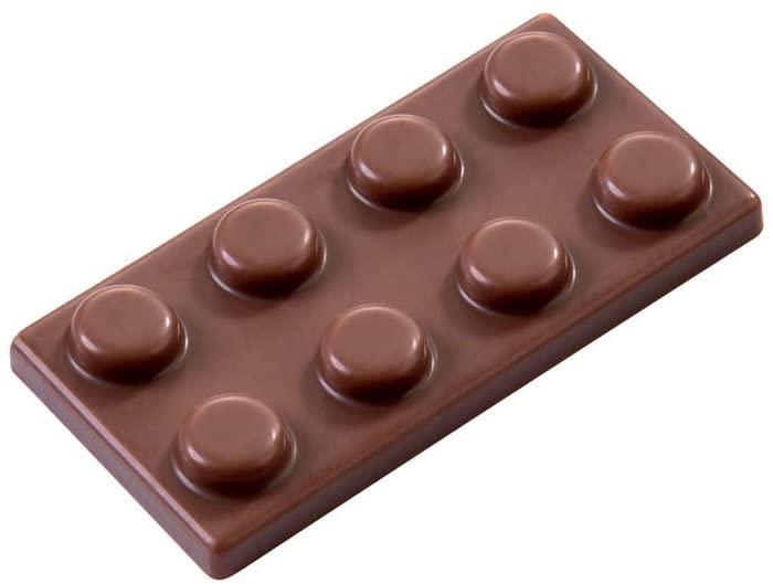 Поликарбонатная форма для конфет "Конструктор Лего, Плитка", MA6005, Martellato - фото 1 - id-p159157164