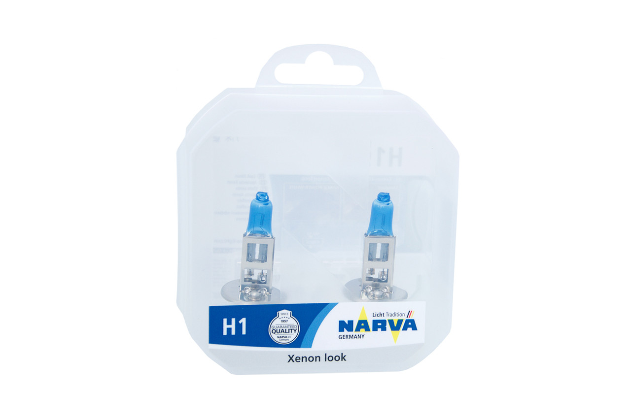 Автомобильная лампа H1 Narva Range Power White 55W (комплект 2 шт)