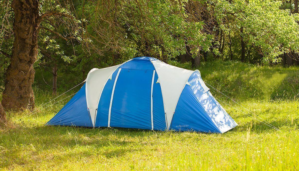 Палатка туристическая 2-хкомнатная ACAMPER SONATA 4-хместная, 120+170+120х210х170/140 - фото 6 - id-p159159581