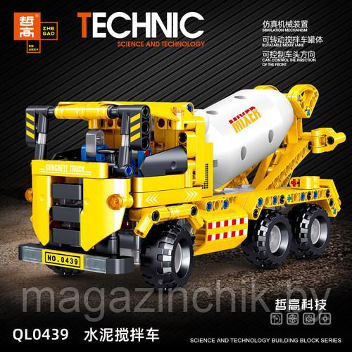 Конструктор Бетономешалка Technic Zhe Gao QL0439, аналог Лего Техник - фото 4 - id-p159167050