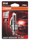 Автомобильная лампа H4 Osram Night Breaker Silver +100% (блистер 1шт), фото 3