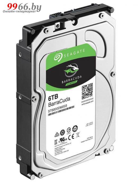 Жесткий диск 3,5 sata Seagate Barracuda 6Tb ST6000DM003 - фото 1 - id-p158687949