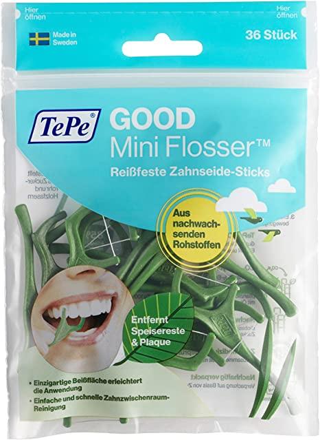 Зубная нить TePe Mini Flosser, 36 шт