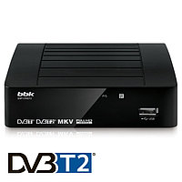 Цифровая ТВ приставка BBK SMP137HDT2 (DVB-T/DVB-T2) с функцией HD-плеера