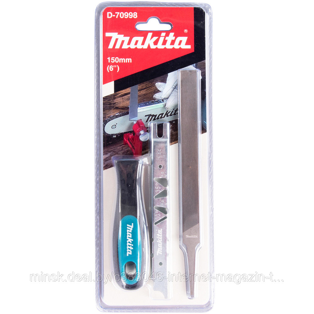 Плоский напильник с рукояткой и шаблоном MAKITA (D-70998) - фото 1 - id-p159200743