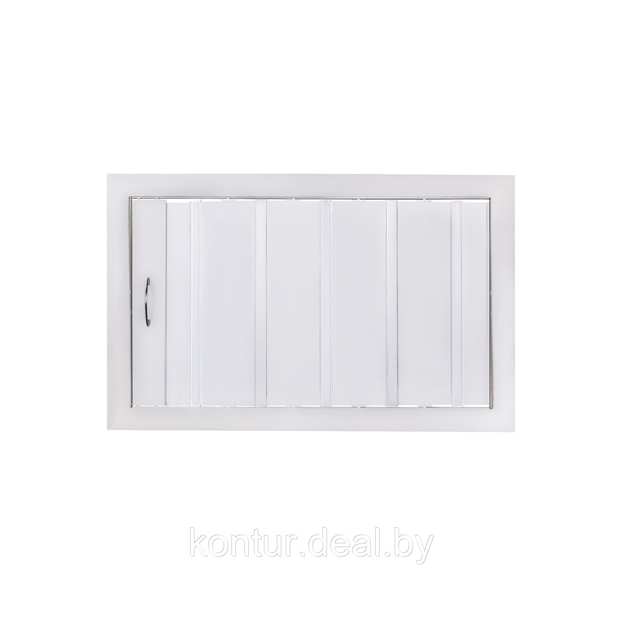 Антресольная дверь белая