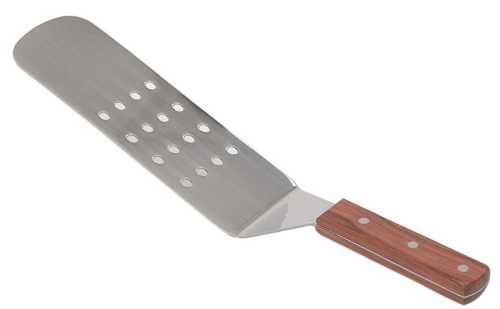 Лопатка с отверстиями, металл с деревянной ручкой, l 19*7,4 см, P.L. Proff Cuisine - фото 1 - id-p143419957